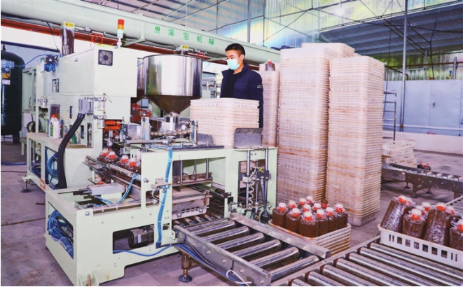重庆永川区何埂镇：食用菌智能化生产线投产 年产量由120万袋提升到1800万袋
